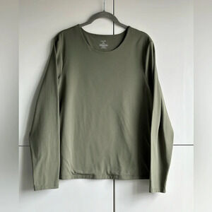Nuuds Seamless Long Sleeve Shirt - Green XXL